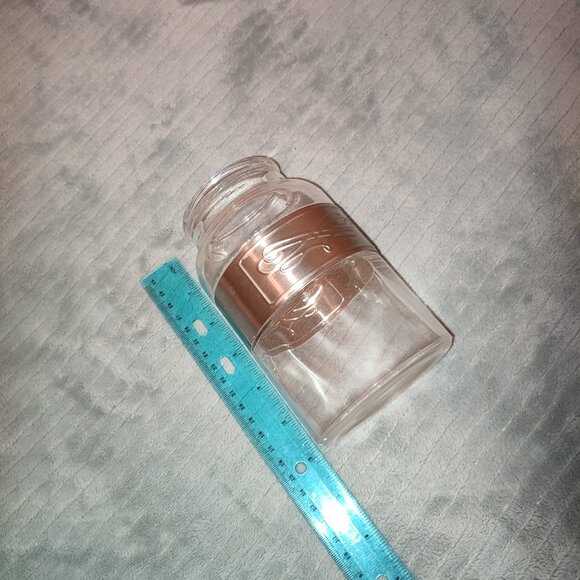 Academia Vintage Glass Jar Vase Celtic Metallic Decoration Keltic Design Style - Picture 7 of 8